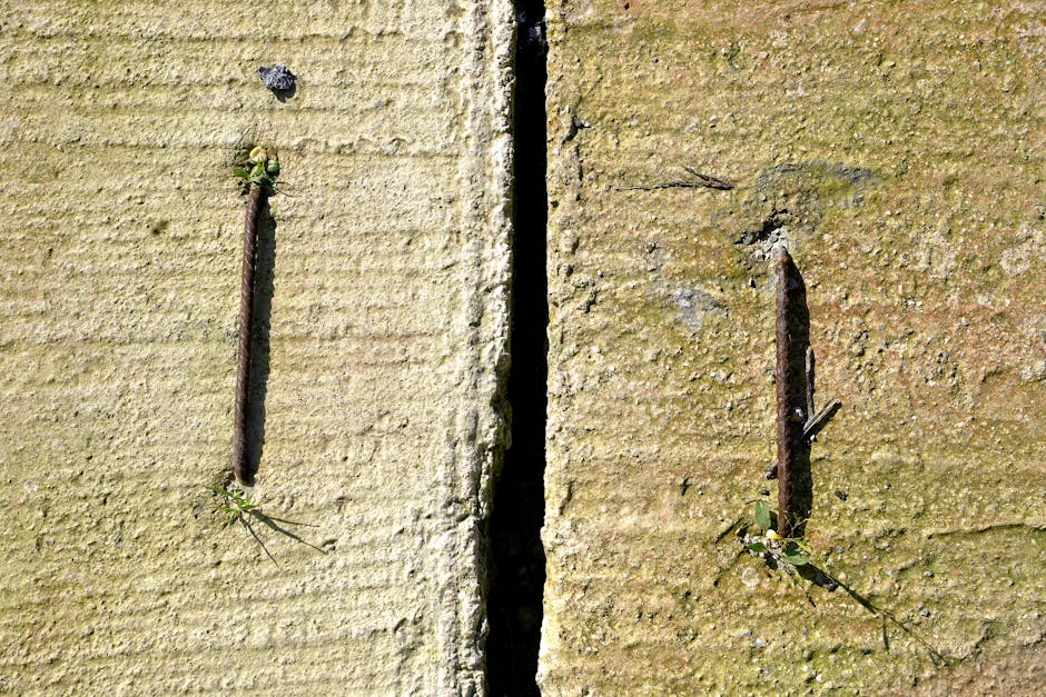 Travaux de concrete septic underground