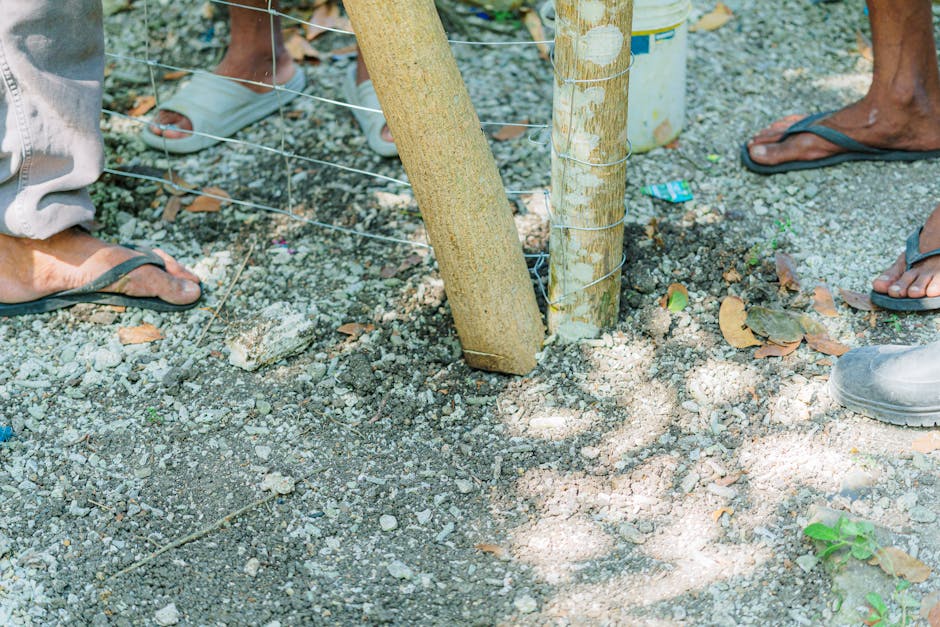 Travaux de wastewater filter installation