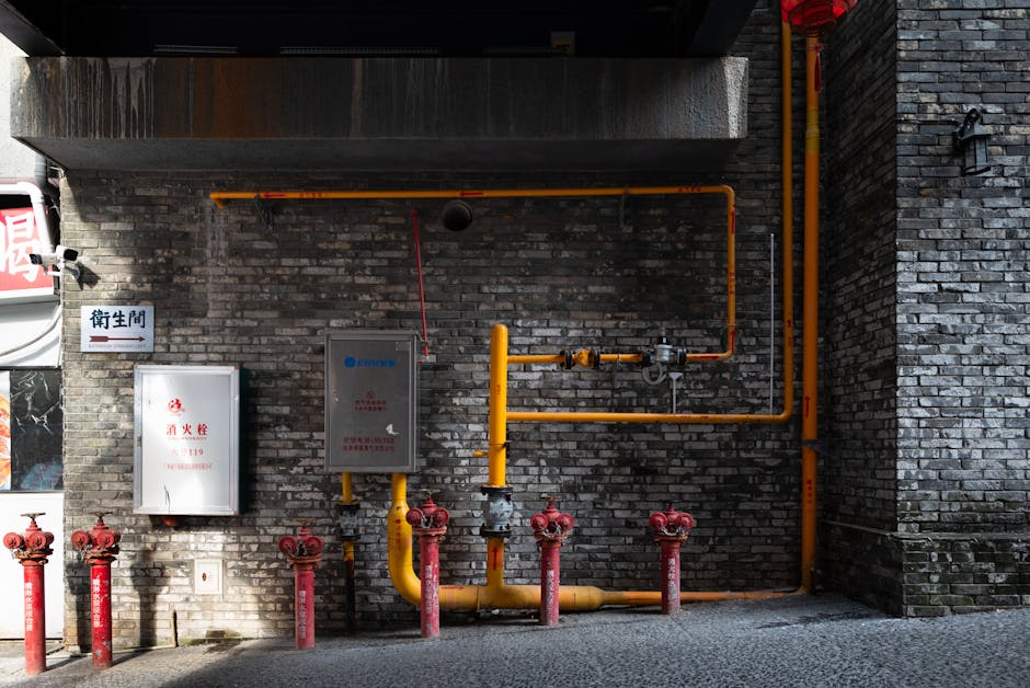 Travaux de underground pipe joining