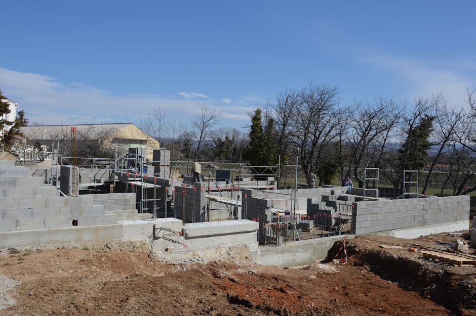 Chantier de coût tranchées infiltration