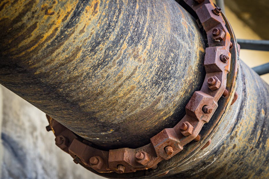 Travaux de underground pipe joining