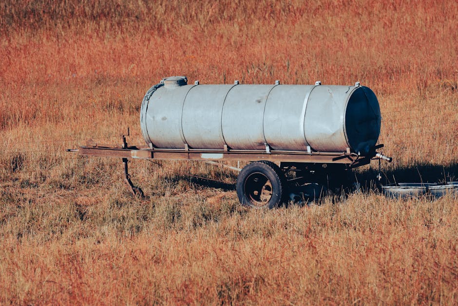 Travaux de septic tank installation