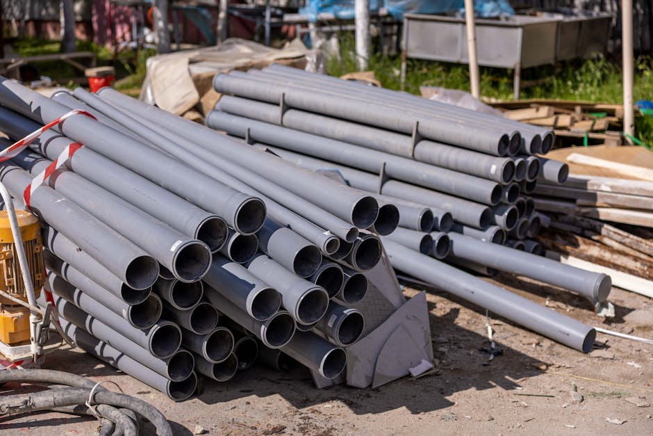 Travaux de underground pipe joining